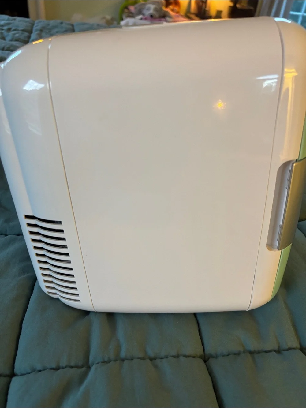 Spa Sciences Mini Fridge in Mint Green